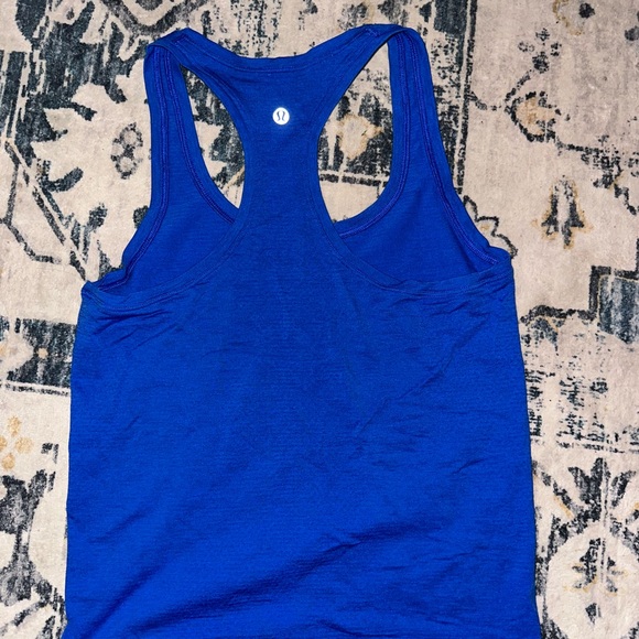 lululemon athletica Royal Blue Tank Top